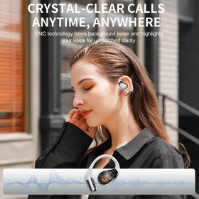 Conyat Open-Ear Headphones LED charging indicator for quick battery status