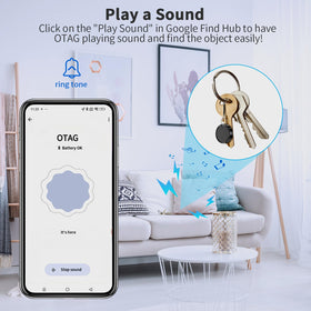 CooAoo tracker emits a loud 100 dB beep for fast item recovery.