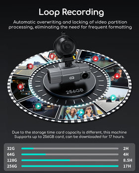 COOAU gift-ready dash cam suits safety-conscious drivers