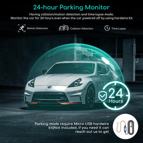 COOAU D30S G-sensor auto locks critical clips on impact.