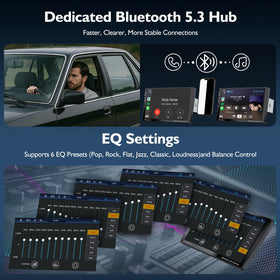 COOCOM DSP EQ 10-band tuning enables customized sound across drives
