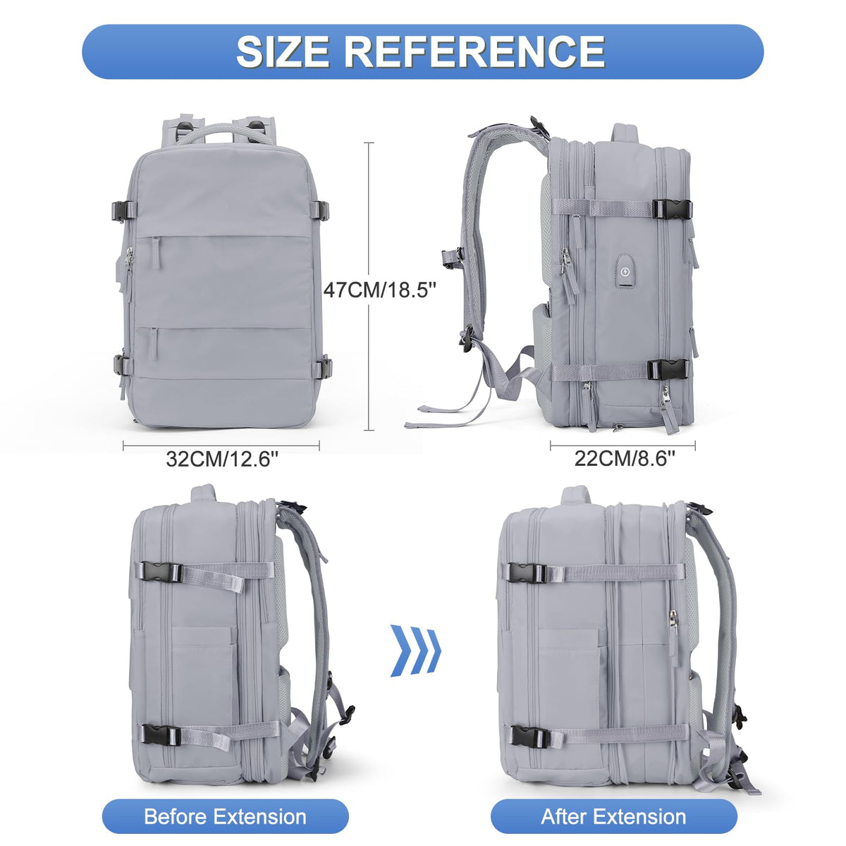 coofay waterproof wet pocket detail protecting items from moisture