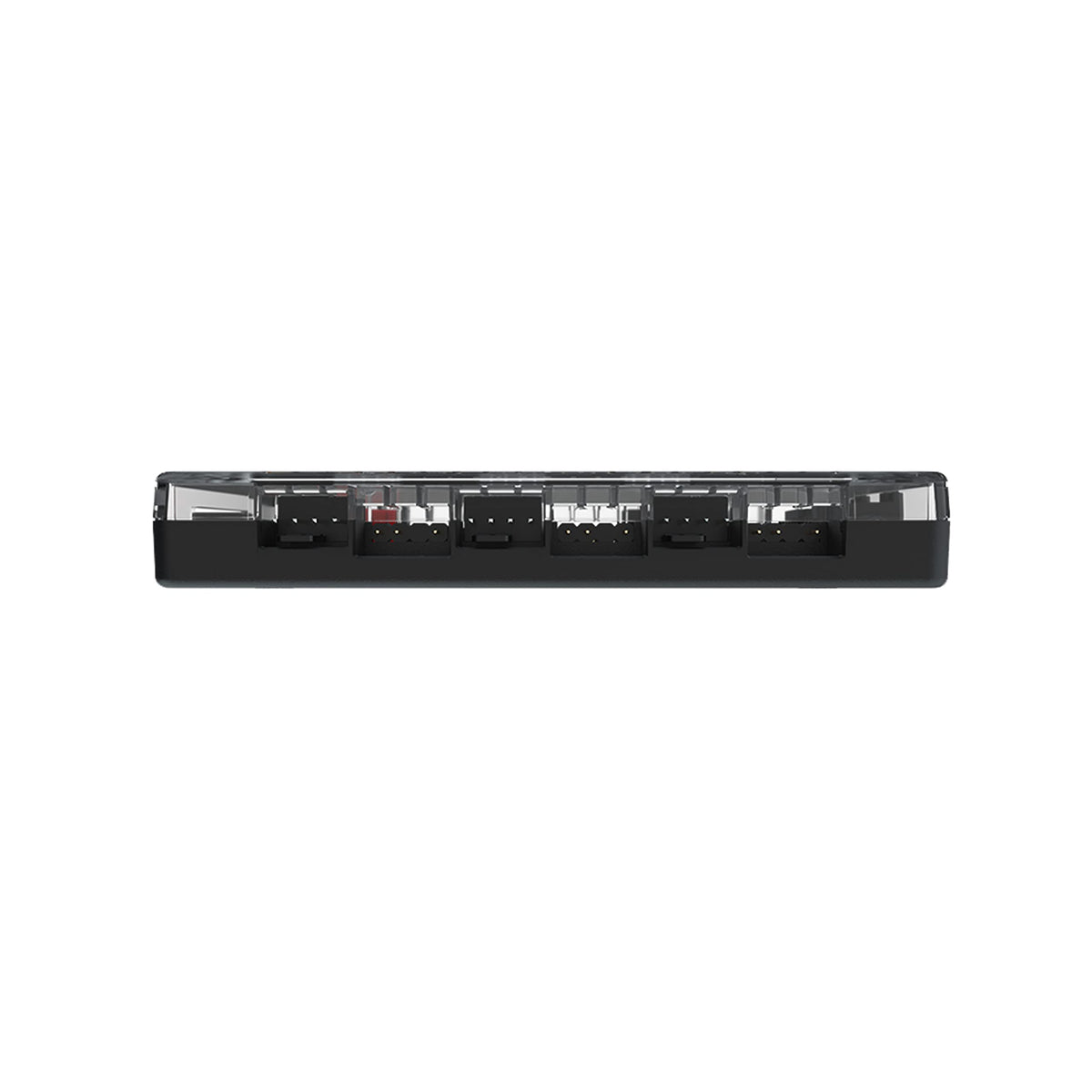 Cooler Master hub magnet-mounted inside case for tidy installation benefit