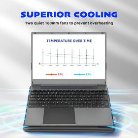 Coolertek dual USB ports and cable detail, adds peripheral connectivity benefit