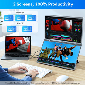 COOLHOOD USB-C DP power ports enable plug-and-play laptop connections.