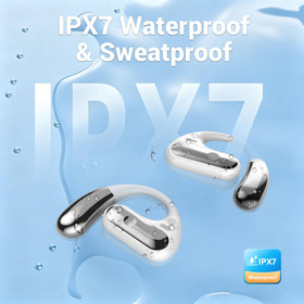 CoolJumper Open Ear Headphones deliver up to 60 hours with the compact charging case.