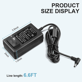 COOLM charger rear label showing CE/FCC certifications for safe operation.