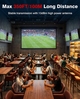 Coolpie long range transmission up to 350 ft in open spaces