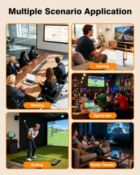 Coolpie multi-scenario use for meetings, classrooms, and home theaters.