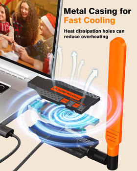 Coolpie plug-and-play HDMI setup for effortless wireless connection.
