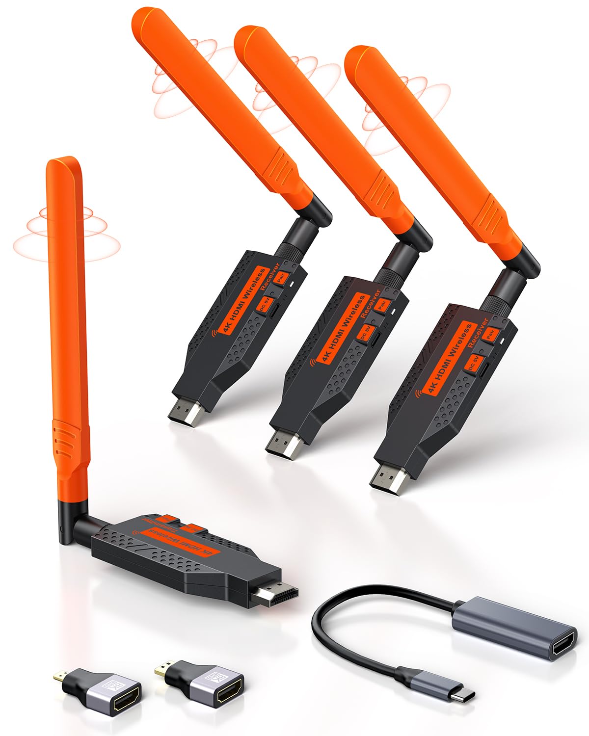 Coolpie wireless HDMI transmitter enabling seamless multi-screen streaming across devices