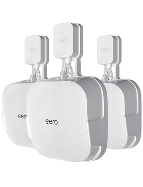 CoolWUFAN eero Pro 6 wall mount securing the router with a clean look