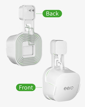 COOLWUFAN eero wall mount installation is tool-free and quick.