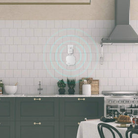 COOLWUFAN wall mount behind router with tidy wiring