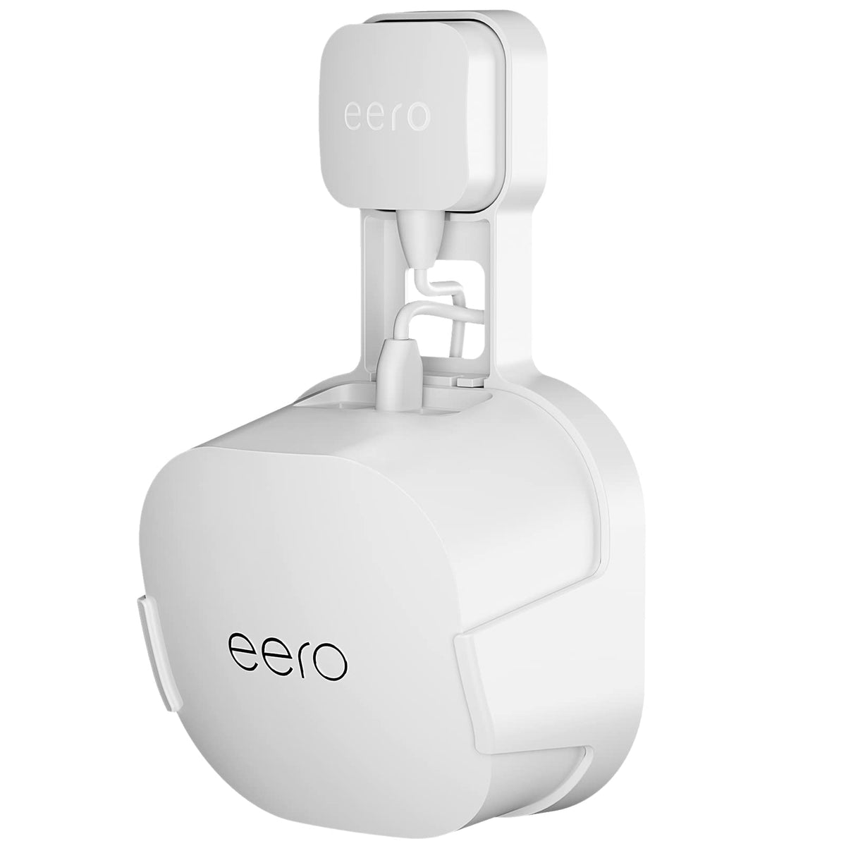 COOLWUFAN eero wall mount bracket keeps router secure and accessible.