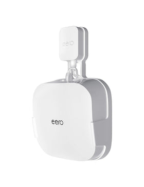 COOLWUFAN front view with eero Pro 6 mounted showing clean look and space saving