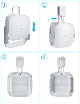 CoolWUFAN three-pack wall mount for versatile placement