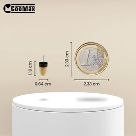 COOMAX lifestyle scene with user wearing loop for discreet communication benefit