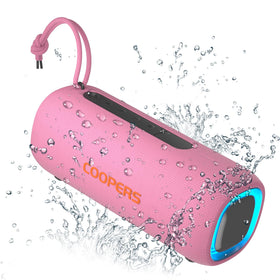 Coopers portable speaker delivers crisp HD stereo sound for everyday listening.