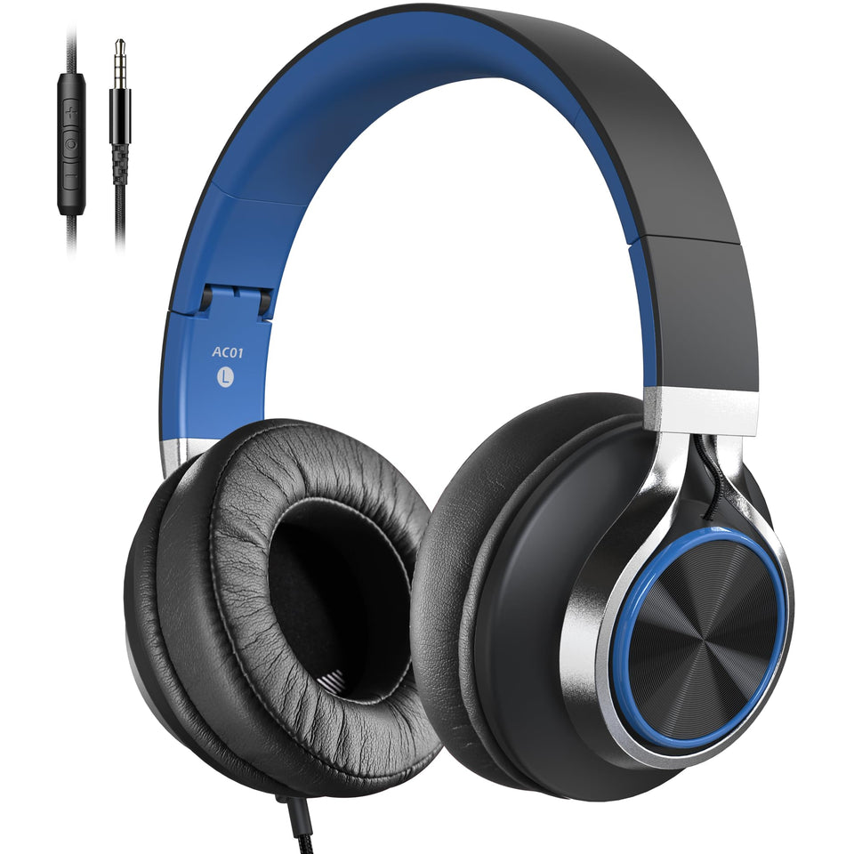 COOSII AC01 front view showing over-ear design and comfy cushions