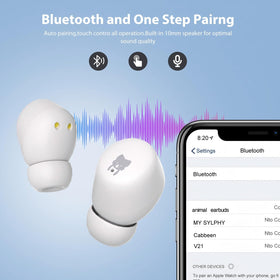 COOTIMOCK Kids Earbuds 10mm driver delivers clear balanced sound