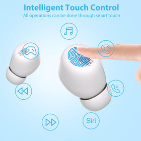 COOTIMOCK Kids Earbuds provide up to 30 hours with the charging case