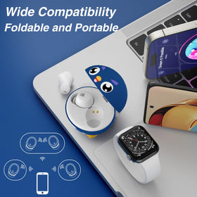 COOTIMOCK Kids Earbuds with 85dB volume limit for safer listening