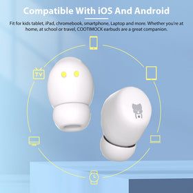 COOTIMOCK Kids Earbuds Bluetooth 5.3 ensures stable wireless pairing