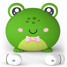 COOTIMOCK Kids earbuds with frog design for playful comfort