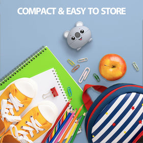 COOTIMOCK Kids Earbuds three earcap sizes ensure comfy fit for all ages