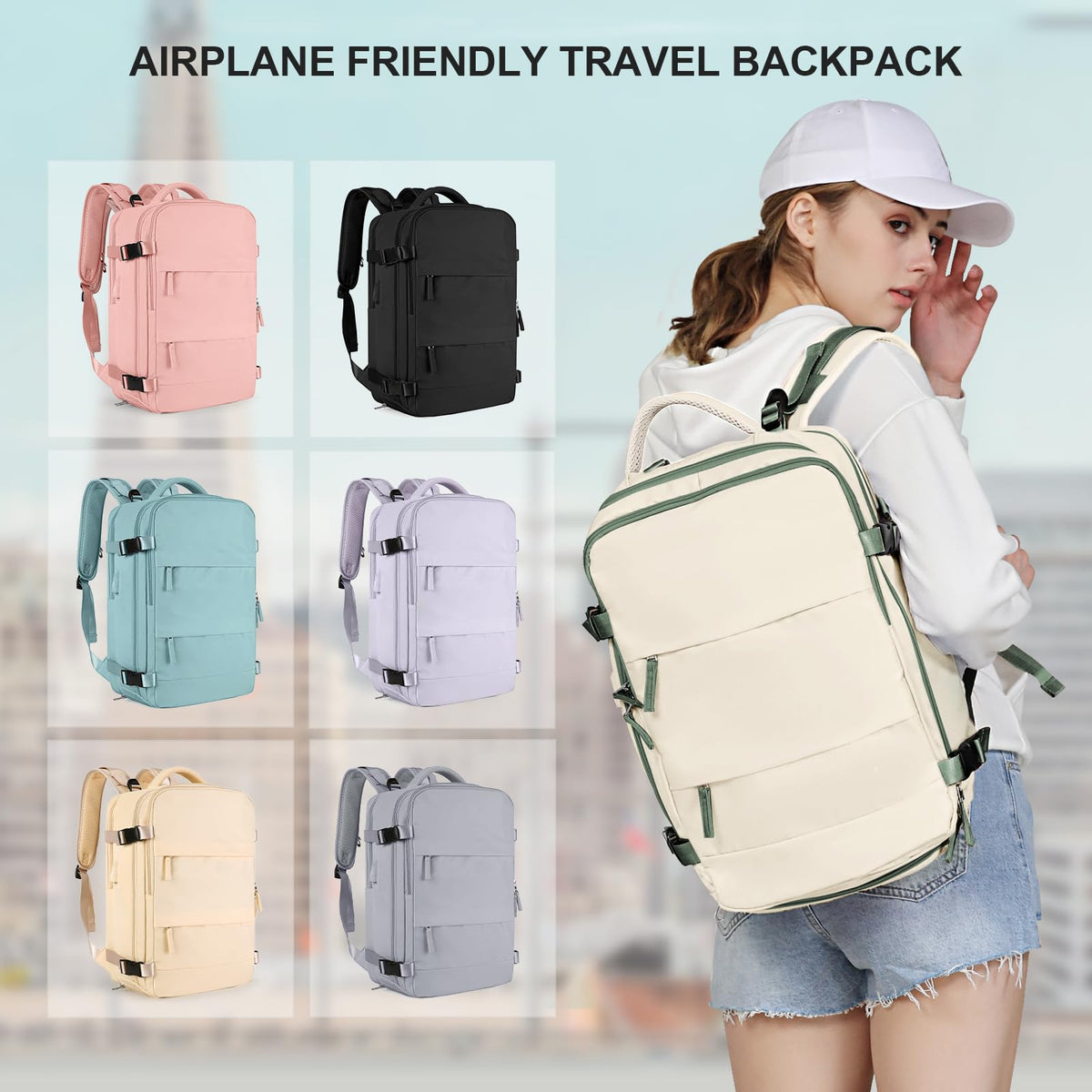 coowoz lifestyle travel scene demonstrating carry-on convenience and style