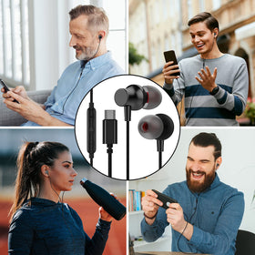 COOYA compact carrying case with accessories, keeps earbuds safe on the go