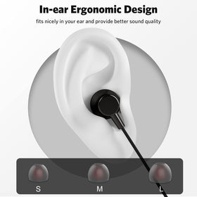 COOYA earbuds used during commute, delivers clear audio and reliable mic