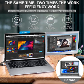 CopGain P1M removable nano adhesive attachment on MacBook