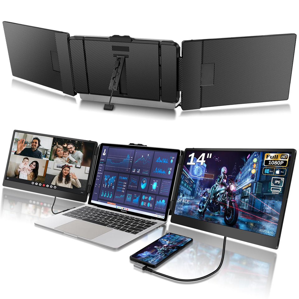 CopGain S2 14-inch front view for portable productivity
