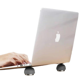 COPORA front view showing compact laptop cooler and packaging, practical portability benefit