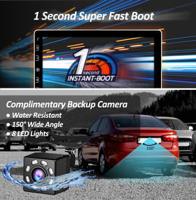COREHAN waterproof wide-angle backup camera for safer parking