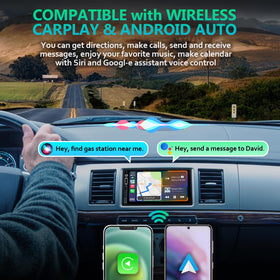Corehan car stereo with Bluetooth for safe hands-free calls.