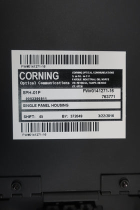 Corning SPH-01P seal and grommet showing abrasion protection benefit
