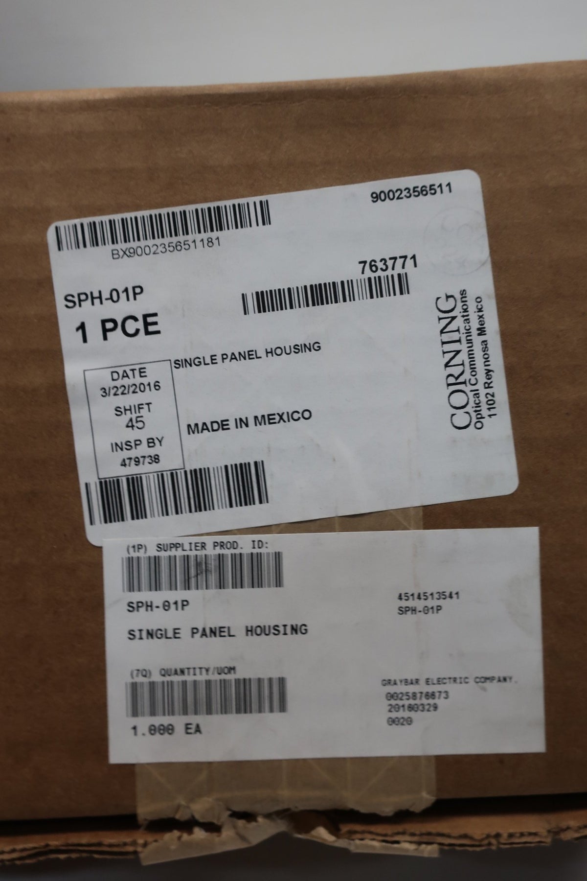 Corning SPH-01P in telecom room showing professional installation benefit