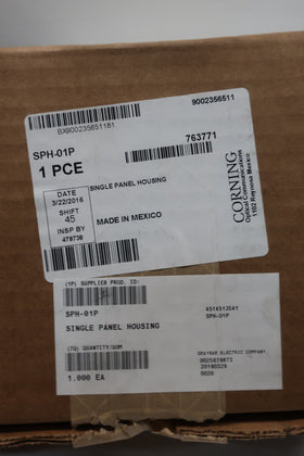 Corning SPH-01P in telecom room showing professional installation benefit