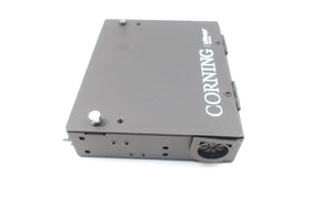 Corning SPH-01P termination tray showing clean connector access benefit