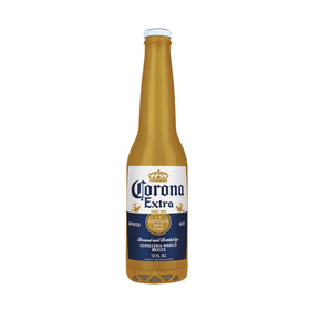 Corona Beer Bottle Bluetooth Speaker front view showing compact party-ready design