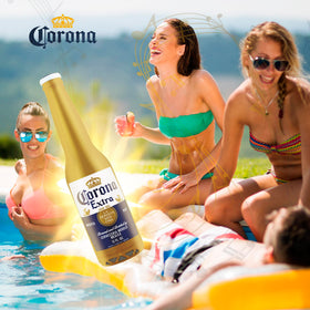 Corona Beer Bottle Bluetooth Speaker travel-friendly design for trips