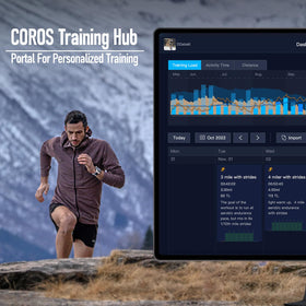 COROS APEX 2 pink 1.2-inch display delivers clear stats at a glance