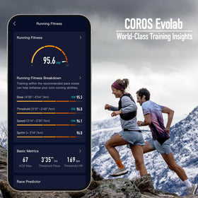 COROS APEX 2 pink sleep tracking offers insights into deep, light, and REM stages
