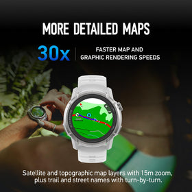 COROS APEX 4 battery life graphic highlights multi-day endurance