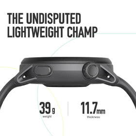 COROS PACE 3 nylon band side view for comfortable daily wear.