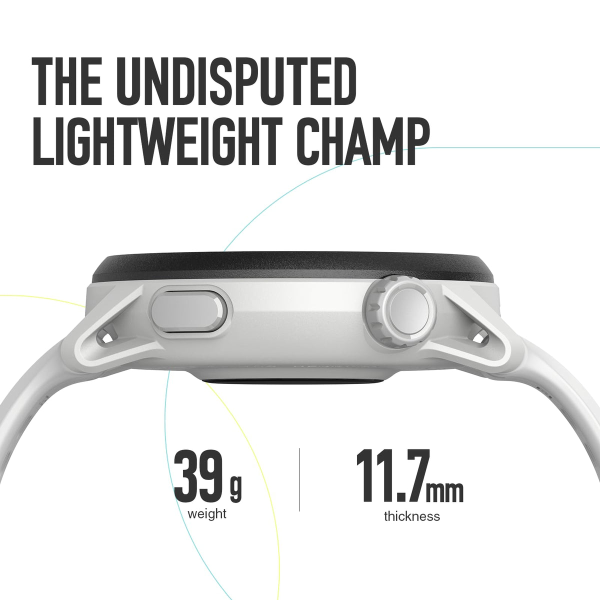 COROS PACE 3 on the wrist highlighting compact running companion