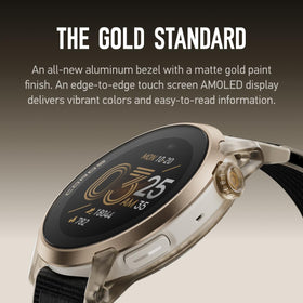The PACE 4 1.2 inch AMOLED display with vibrant colors in daylight